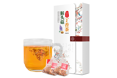 书盒 猴头菇丁香茶三角